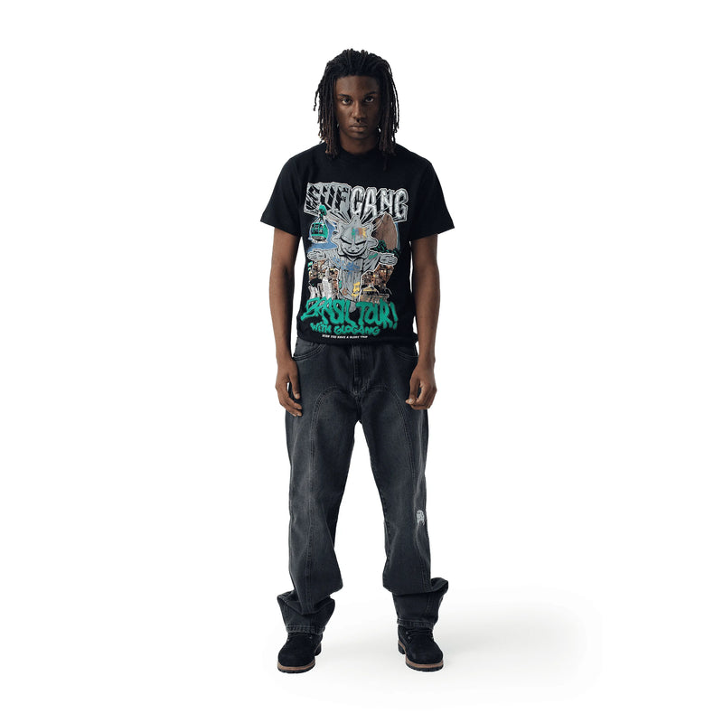 Camiseta Sufgang x Glogang Redeemer Preto