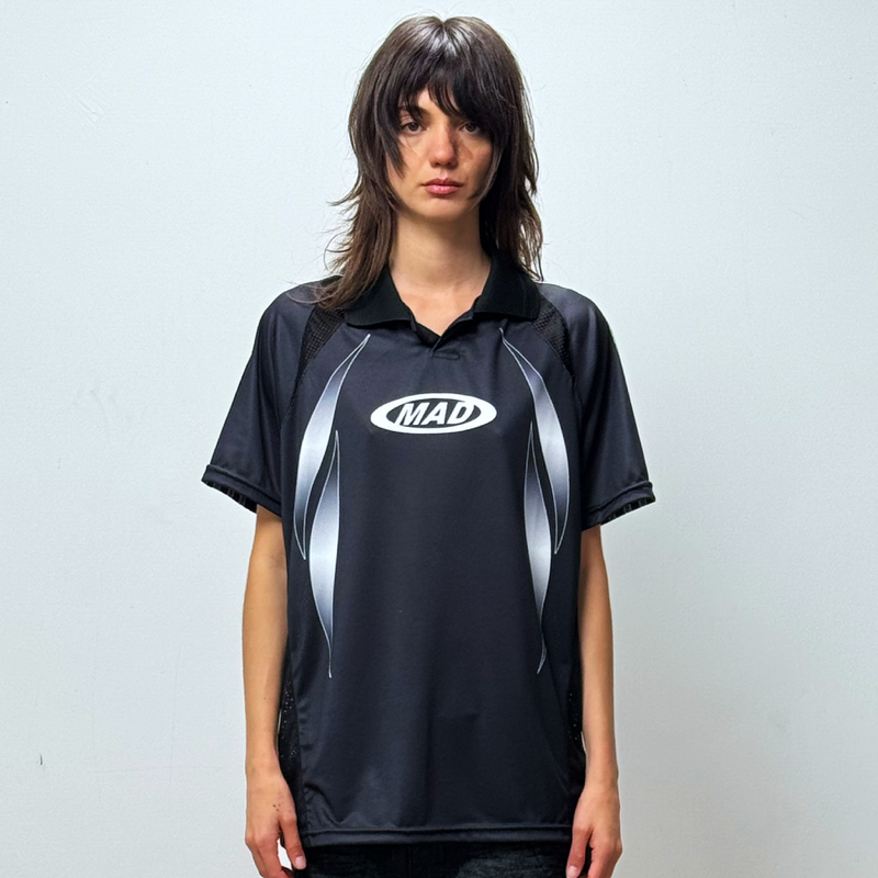 Jersey MAD Enlatados Artilheiro Mad Preto Prata