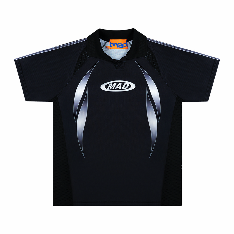 Jersey MAD Enlatados Artilheiro Mad Preto Prata