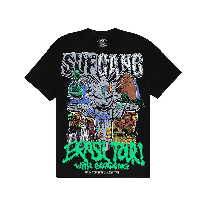 Camiseta Sufgang x Glogang Redeemer Preto